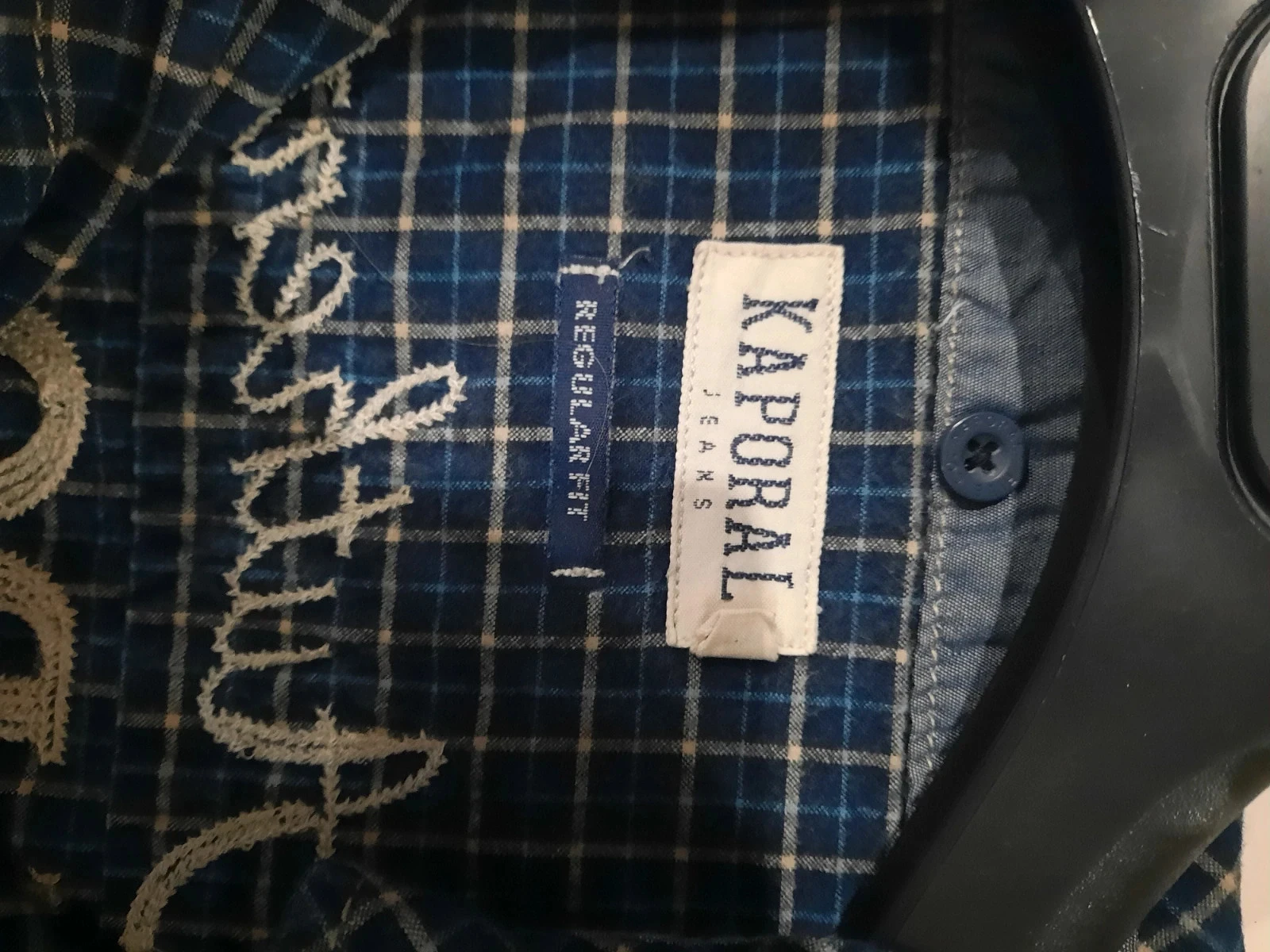 Camisa hombre m kaporal a cuadros como #nueva – photo 3